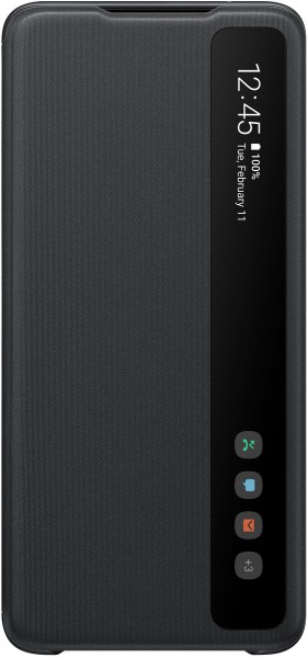 Samsung Clear View Cover EF-ZG988 für Galaxy S20 Ultra, Black