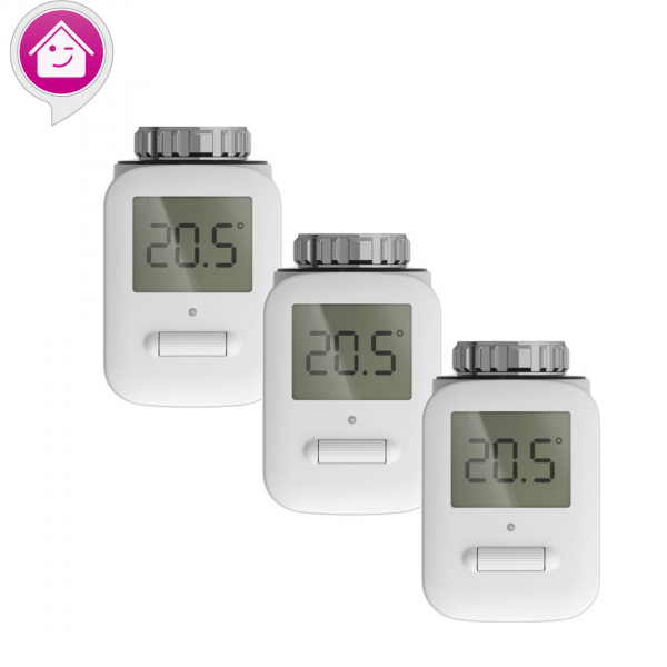 Telekom - SmartHome Heizkörperthermostat DECT-ULE - 3er Pack