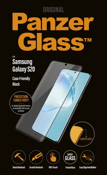 PanzerGlass "CF" für Samsung Galaxy S20, sw