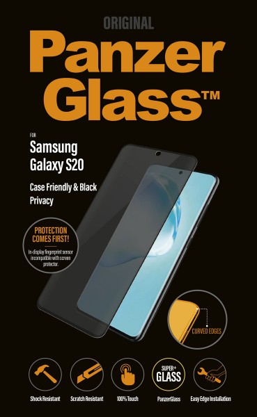 PanzerGlass Privacy "CF" für Samsung Galaxy S20, sw