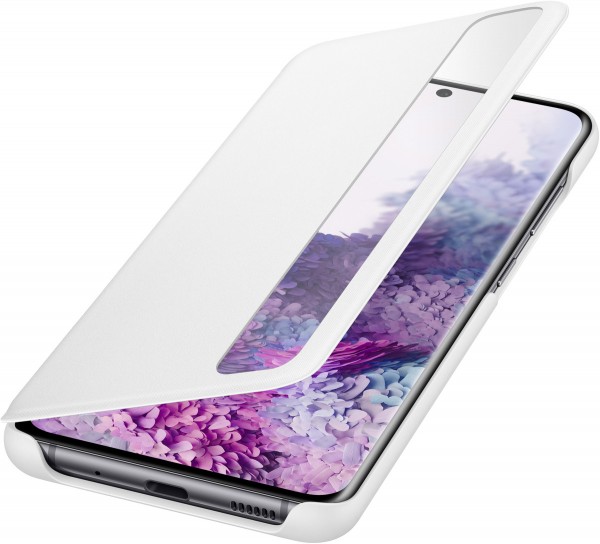 Samsung Clear View Cover EF-ZG980 für Galaxy S20, White