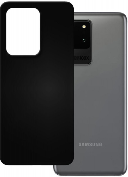 PEDEA Soft TPU Case für Samsung Galaxy S20 Ultra, schwarz
