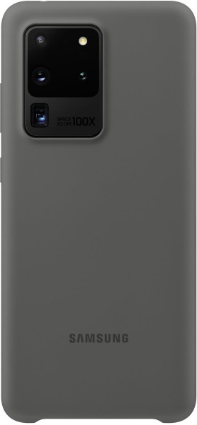 Samsung Silicone Cover EF-PG988 für Galaxy S20 Ultra, Gray