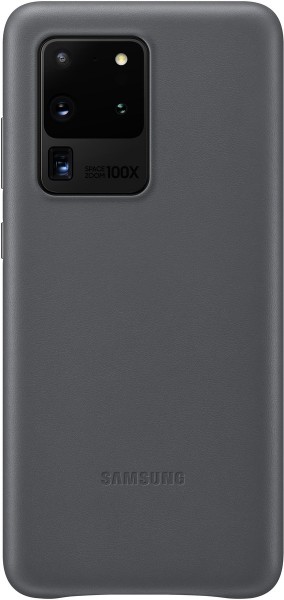 Samsung Leather Cover EF-VG988 für Galaxy S20 Ultra, Gray