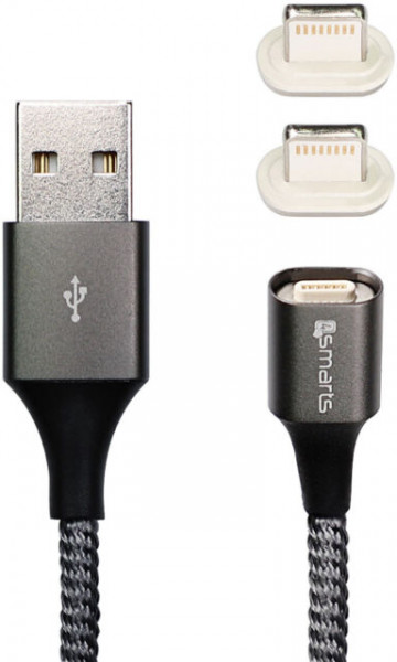 Magnetisches USB-Kabel GRAVITYCord 2.0 + 2 Lightning