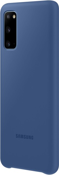 Samsung Silicone Cover EF-PG980 für Galaxy S20, Navy