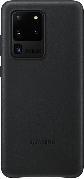 Samsung Leather Cover EF-VG988 für Galaxy S20 Ultra, Black