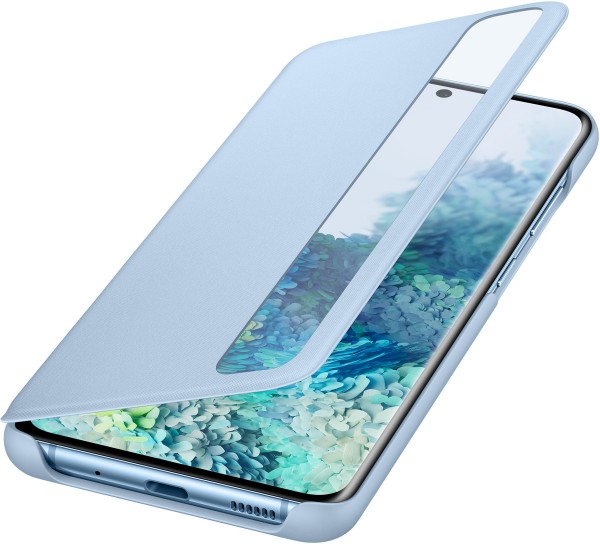Samsung Clear View Cover EF-ZG980 für Galaxy S20, Sky Blue