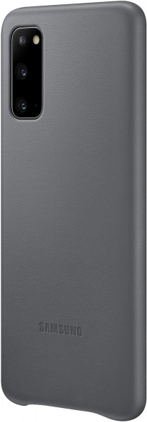 Samsung Leather Cover EF-VG980 für Galaxy S20, Gray