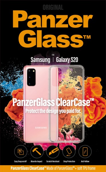 PanzerGlass ClearCase für Samsung Galaxy S20