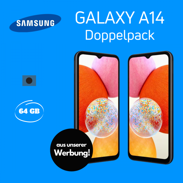 Samsung Galaxy A14 - Doppelpack