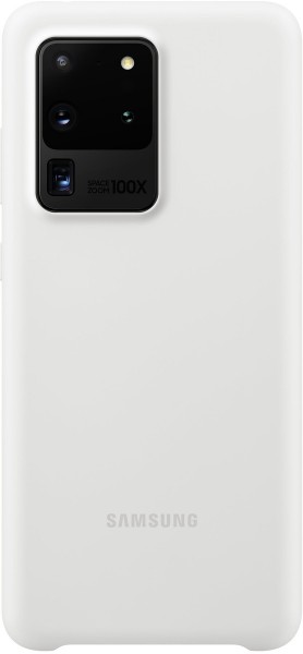Samsung Silicone Cover EF-PG988 für Galaxy S20 Ultra, White