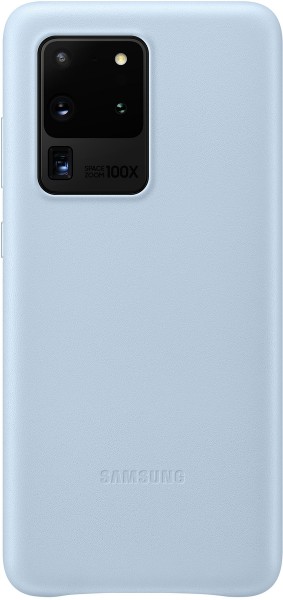 Samsung Leather Cover EF-VG988 für Galaxy S20 Ultra, Sky Blue