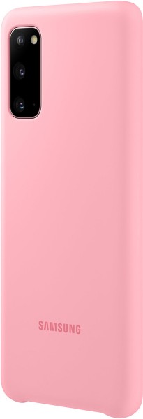 Samsung Silicone Cover EF-PG980 für Galaxy S20, Pink