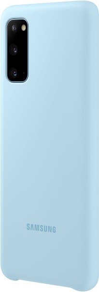 Samsung Silicone Cover EF-PG980 für Galaxy S20, Sky Blue