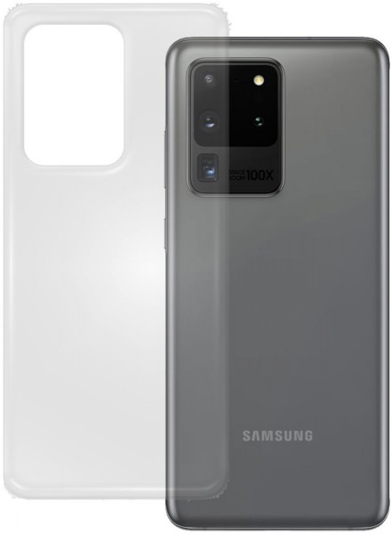 PEDEA Soft TPU Case für Samsung Galaxy S20 Ultra, transparent