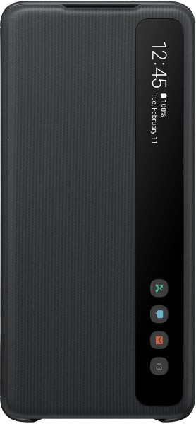 Samsung Clear View Cover EF-ZG985 für Galaxy S20+, Black
