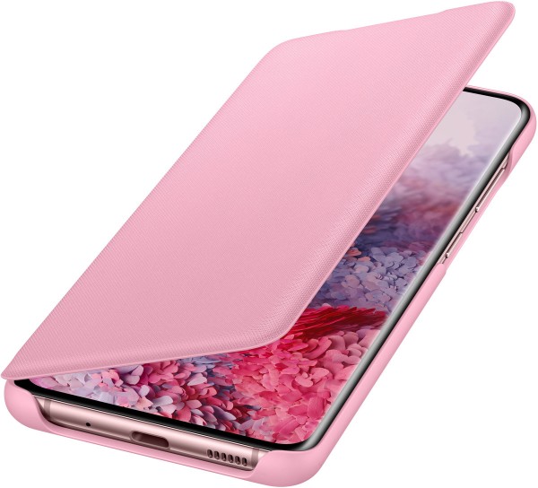 Samsung LED View Cover EF-NG980 für Galaxy S20, Pink